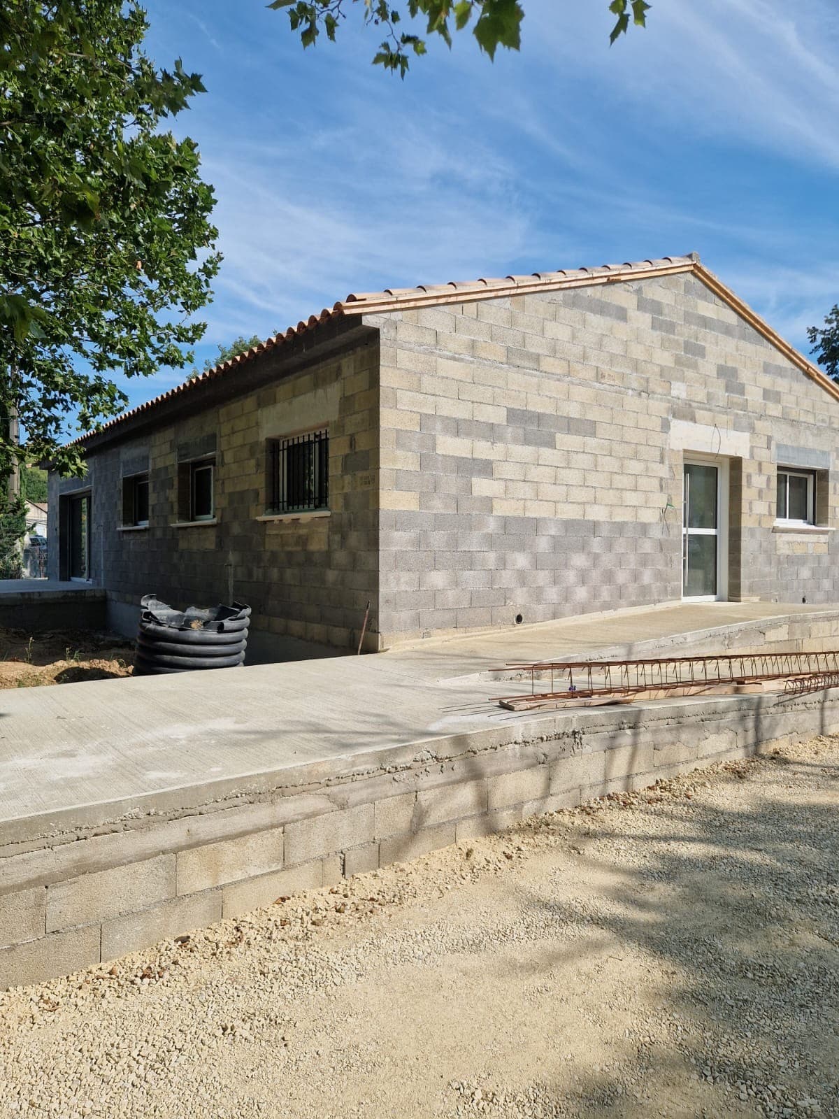 Maison neuve enduit monocouche - Saint-Nazaire — avant